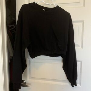 Alo Yoga Cropped Crewneck